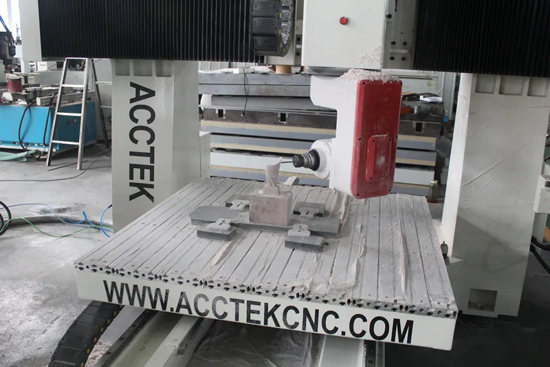 Big 5 Axes Carving Wood Foam Cnc Router Machine Real Cnc 5 Axis Machining