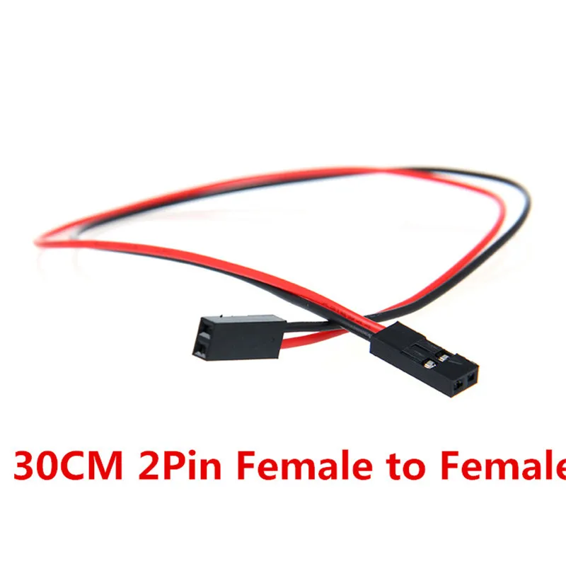 30cm 2pin 50pcs/lot DuPont Cables AWG26  Breadboard Jumper Wires Cables M-M Male to Female F-F for Electronic DIY Starter Kits