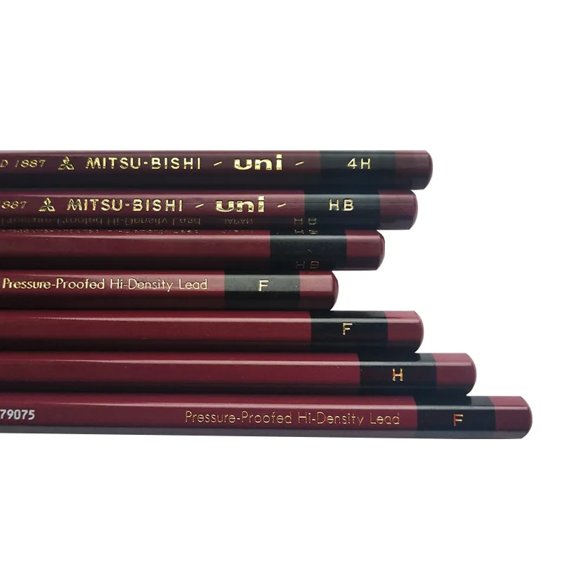 2 Pcs/Lot Mitsubishi Uni HI-UNI Series Pencil with 22 Options student writing pencil wholesale Pencils