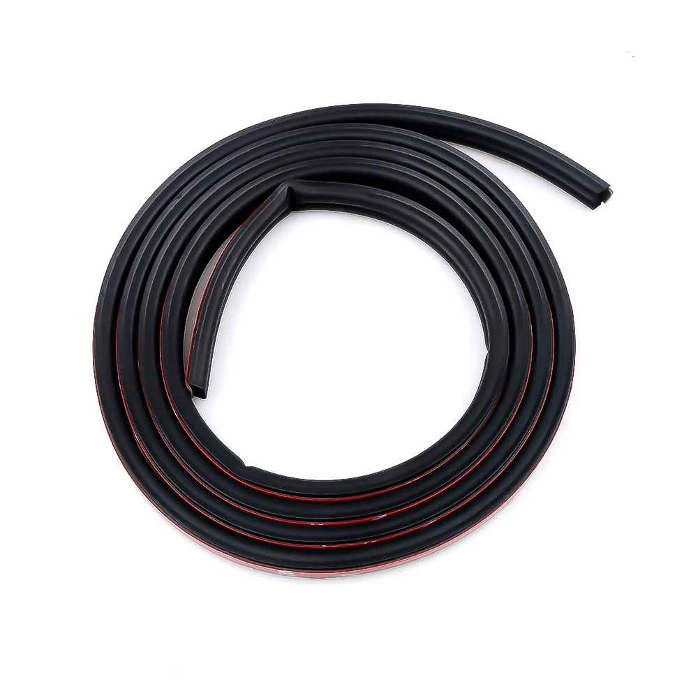 Rubber Car Door Seal Strips Auto Door Gap Sealing Stickers Protector Sound Insulation Weatherstrip Interior Accessories