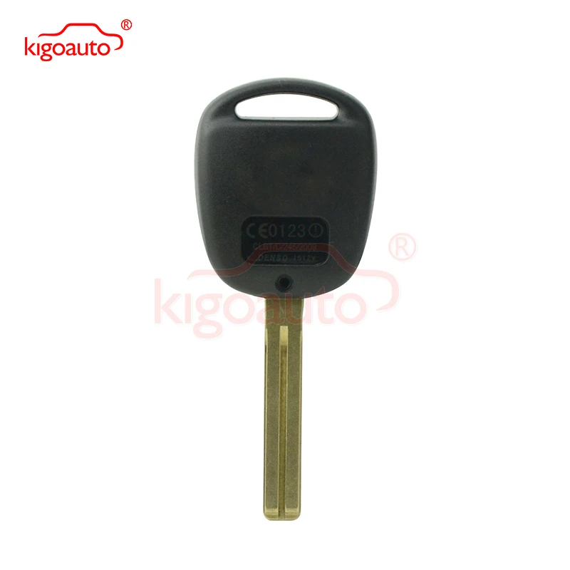 Kigoauto-llave remota de coche Denso (no Valeo), 3 botones, 434Mhz, Chip 4D67, Toy48, hoja larga para Lexus RX350, GX470, SC430, 2007, 2008, 2009