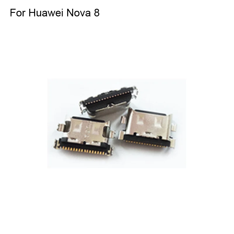 5PCS For Huawei Nova 8 USB socket Charging Port For Huawei Nova8 Dock Connector Micro USB Charging Port High Quality