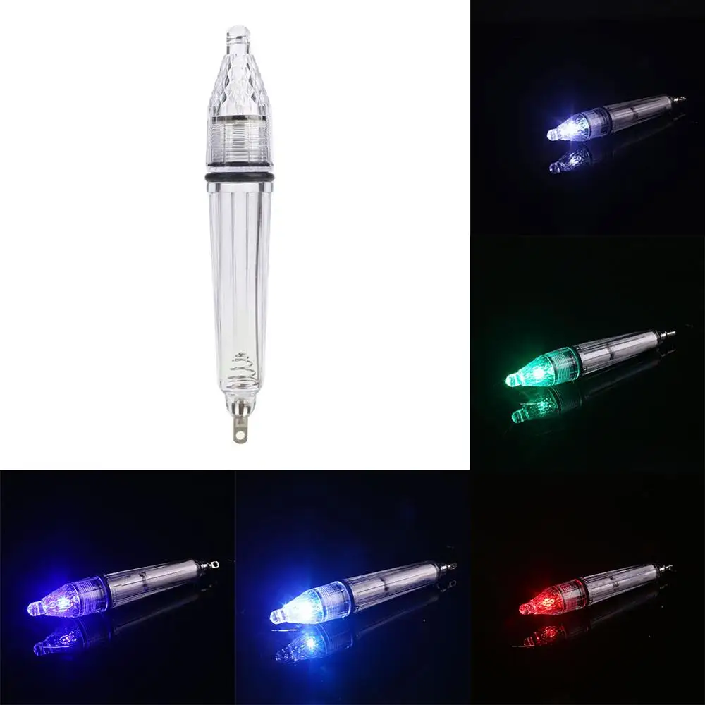 17cm/6.7 Inch LED Underwater Fishing Bait Colorful Boat Shaped Trap Squid Deep Drop Fish Lure Light Flash Lamp pesca calamar