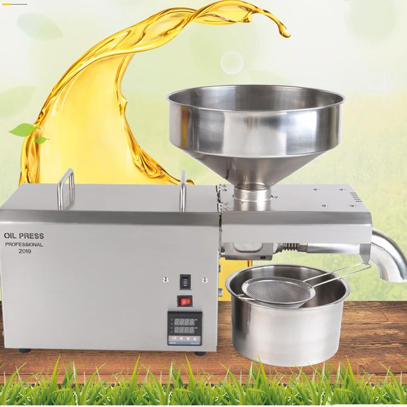 

Stainless Steel Multi-Functional Oil Press for Extracting Coconut Peanut 6-10Kg/H