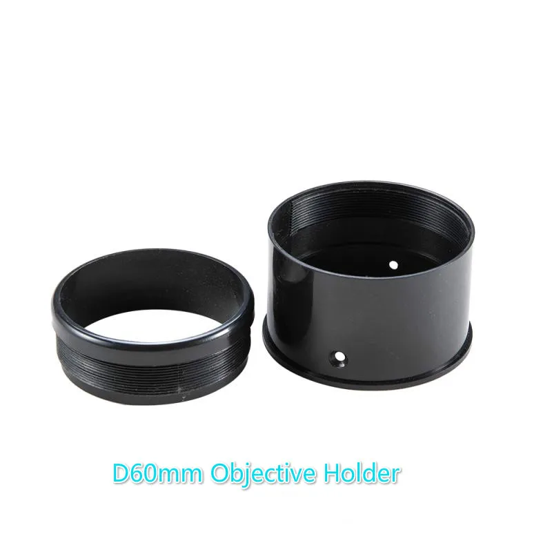 D60F800 Objective Holder Focusing Holder Lens Eyepiece Black Velvet Refraction Telescope DIY Set