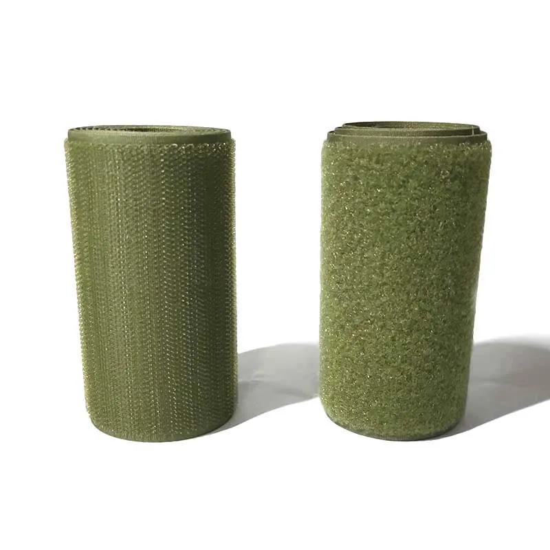 フック取り付け用粘着テープ,幅10cm,粘着性,接着剤なし,クリップ,マジックテープ,ステッカー,カットアウト,衣類オリーブ