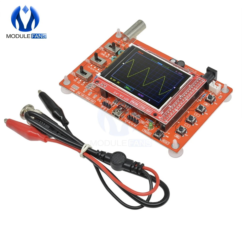 1Set 2.4 "TFT Digital Oszilloskop Montiert SMD Gelötet Oszilloskop Teile 1Msps Mit Passenden Draht – Detail 4