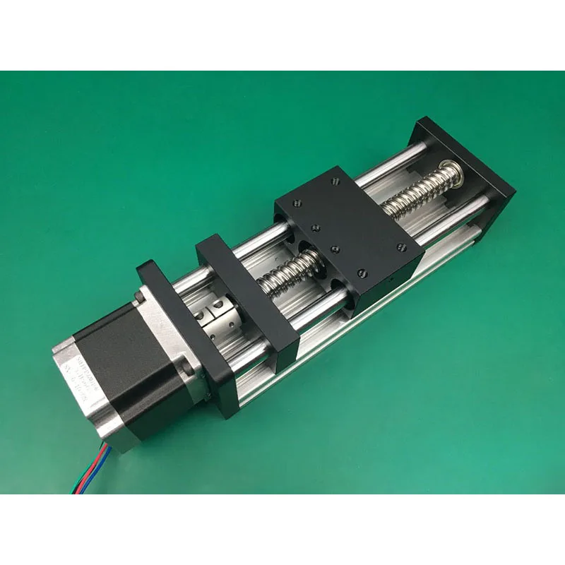 

GGP ballscrews 1204 1605 1610 400mm Ball Screw Slide Rail Linear Motion Guide Moving Table+1pc Nema 23 motor 57 Stepper Motor