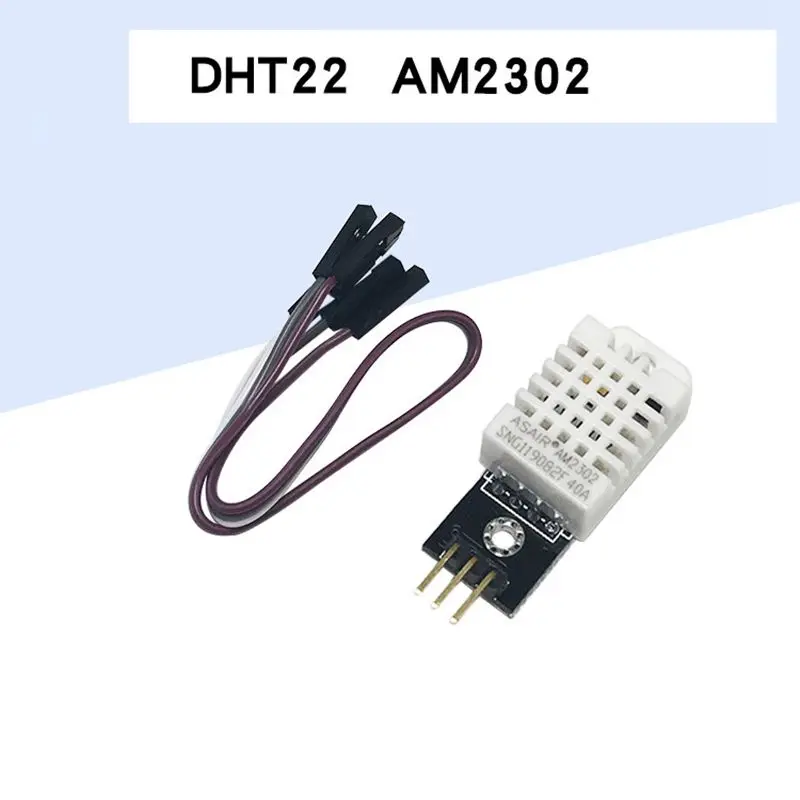 1Pc DHT22 AM2302 White Digital Temperature Humidity Sensor Ultra-low power 0-100%RH 0.1 Accuracy resolution