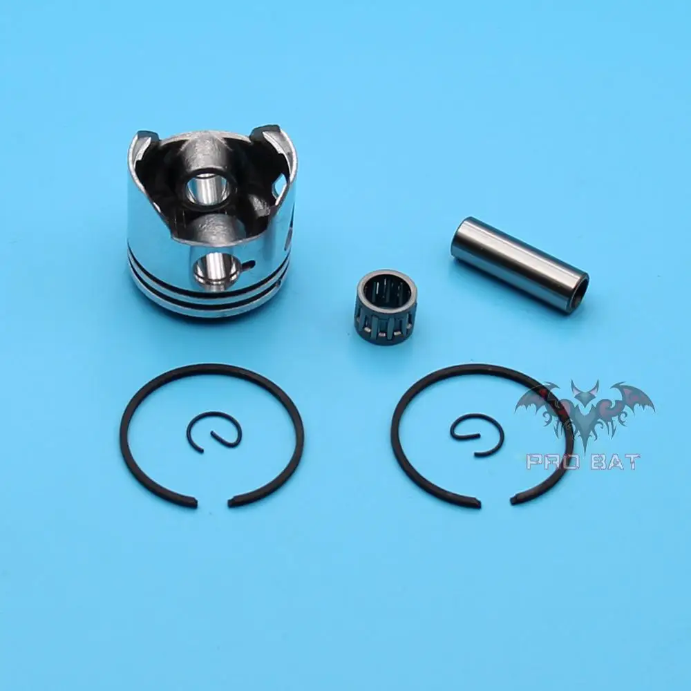 44mm Piston Rings Kit For 49cc 2 Stroke Mini Moto Dirt PIT Quad ATV Pocket Bike 12mm Pin 44-6