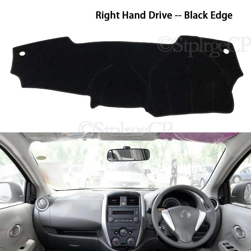 Für Nissan Versa Limousine N17 Almera Sunny Latio 2011 ~ 2018 Anti-Rutsch-Matte Dashboard Abdeckung Pad Sonnenschirm Dashmat zubehör 2016 2017