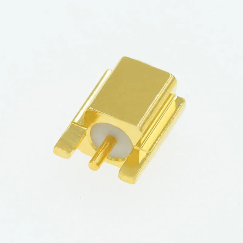 

100pcs MCX Female Jack Solder PCB P.C Board Edge Surface Mount RF Coaxial Connector