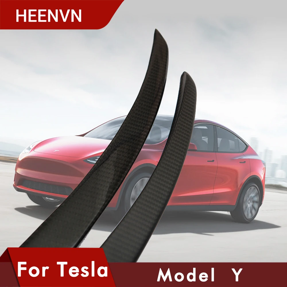 Hot Sale 2021 Model Y High Performance Trunk Wing Spoiler For Tesla Model Y Spoiler Real Carbon Fiber Matte Glossy High Quality