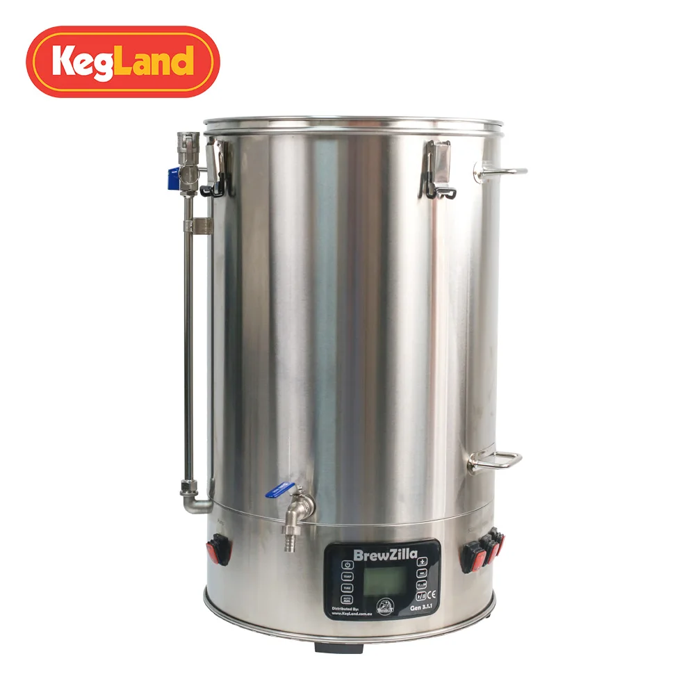 KegLand BrewZilla 65L Gen3.1 - Pro Series Bottom Screen for Malt Pipe (No Hole)  Beer Home Brewing Machine