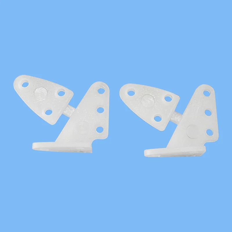 10 Pcs Nylon Pin Horn/ Zip Horns Without Screws 3 Hole/4 Hole RC Airplanes Parts Electric Planes Foam  Model Accessories