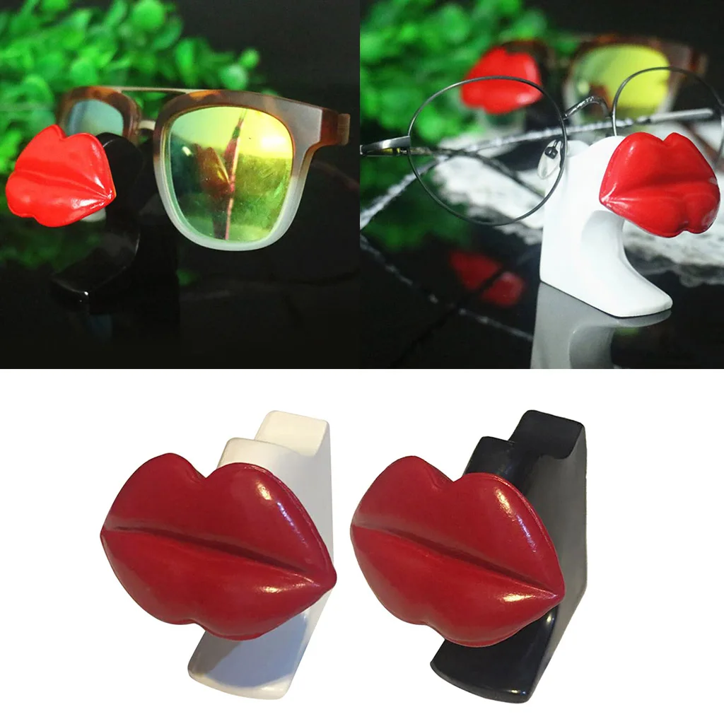 

Female Red Lips Glasses Eyeglasses Sunglasses Display Stand Holder Rack