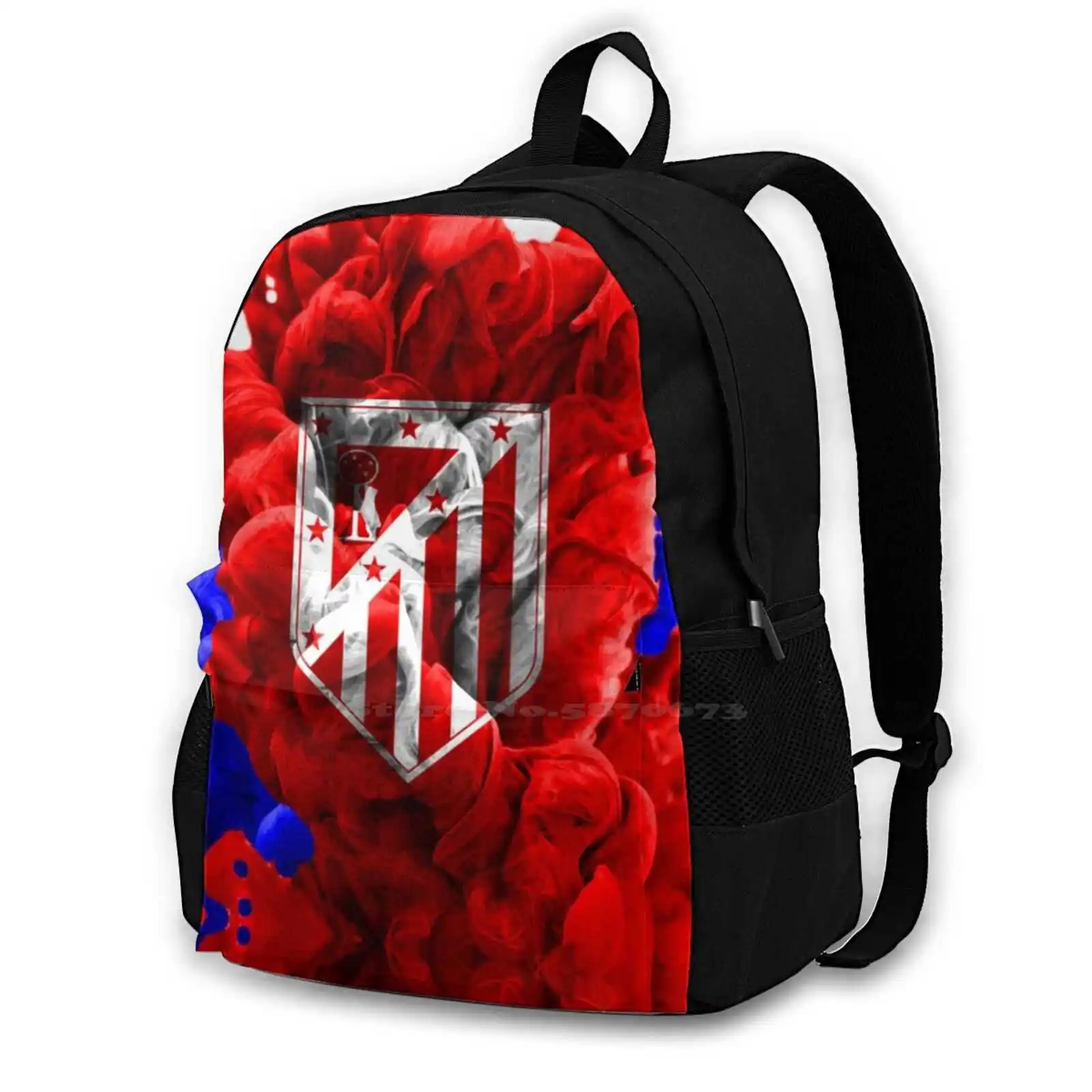 

De Madrid Pattern Design Bagpack School Bags Madrid Logo Madridplayers Madrid 2021 Madrid Lovers Madrid Illustration Madrid