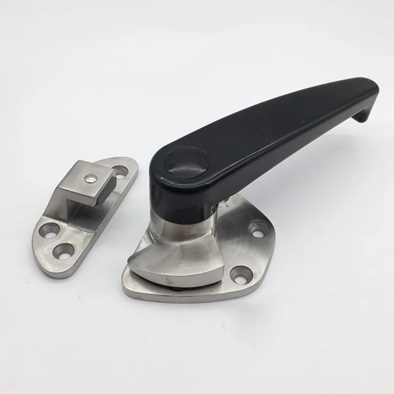 Stainless Steel Door Handle Steam Box Hinge Oven Seafood Knob Lock Cold Store Cabinet Kitchen Cookware Repair Part