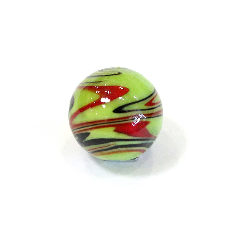 25MM Custom Colorful Handmade Murano Glass Marbles Balls Ornaments Home Vase Bonsai Decor Accessories Game Pinball Toys For Kids