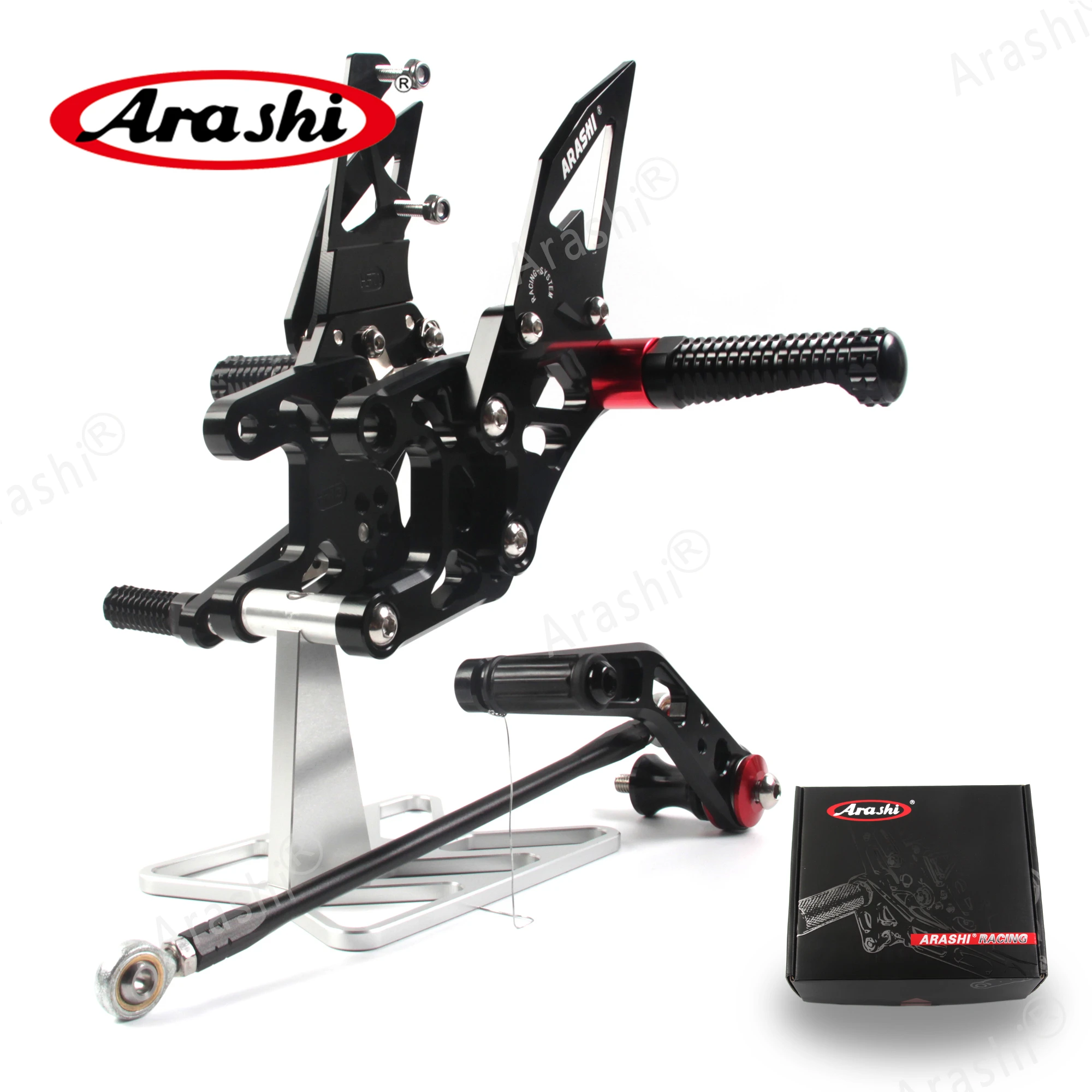 Arashi For HONDA CBR1000RR non-ABS 2012 2013 2014 2015 2016 2017 2018 2019 2020 CNC Rider Adjustable Footrest Foot Pegs