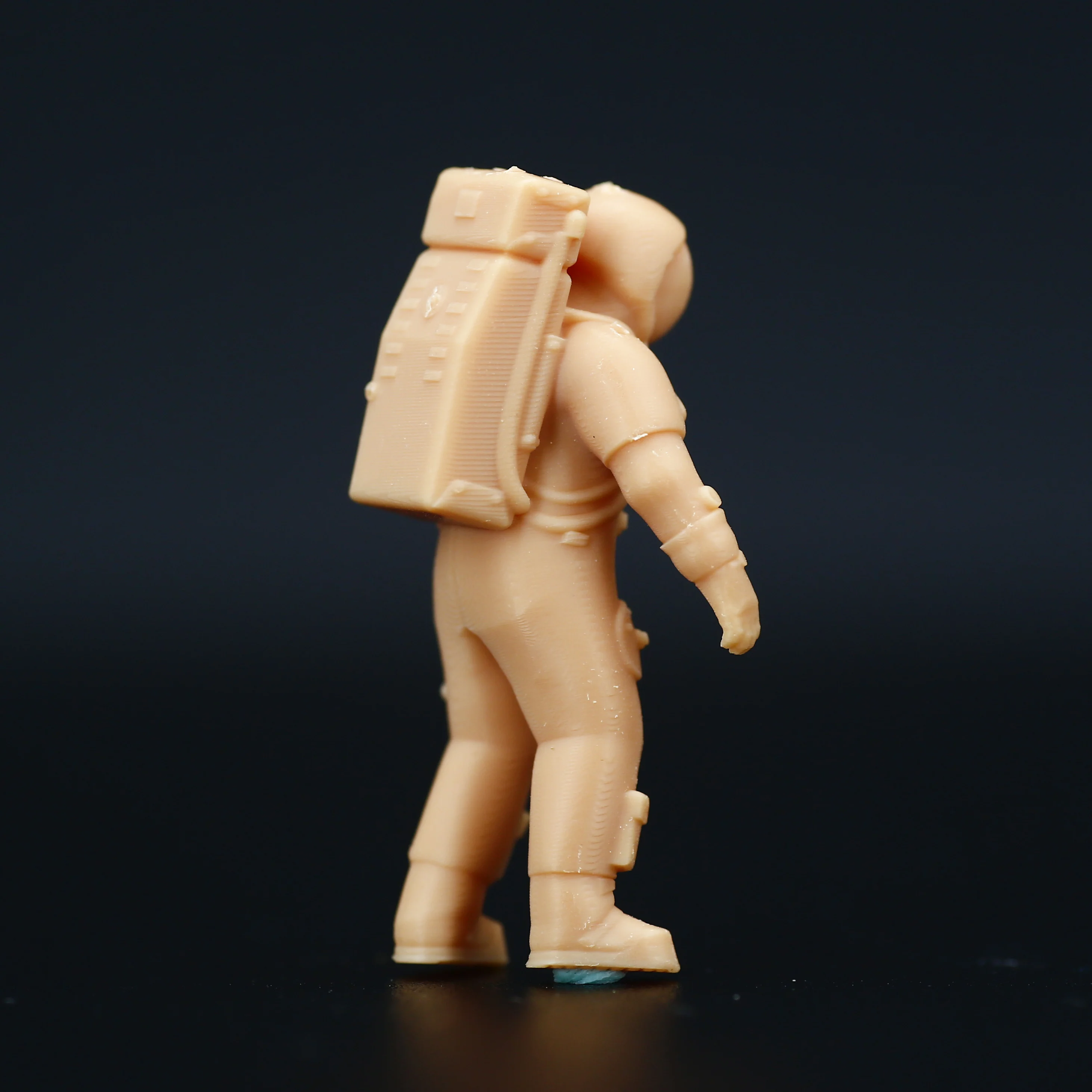 1:64 1/87 Astronaut Model Miniatuur Handwerk Figuur Wit Model Moeten Worden Gekleurd Door Jezelf