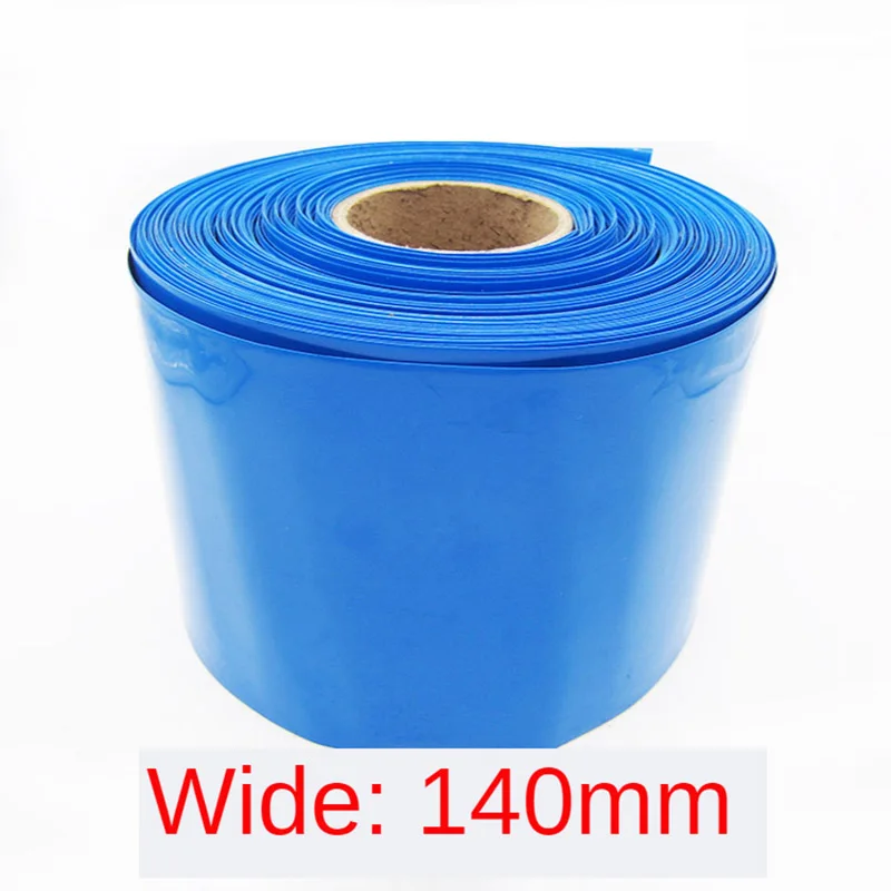 140mm - 400mm  Heat Shrink Tube Tubing Li-ion Wrap Cover Skin PVC Shrinkable Film Battery Pack Accessories 18650 Lithium Battery