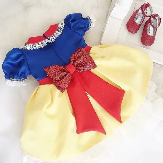 Vestido de princesa para meninas 1 ano, vestido infantil para aniversário de menina, roupa para bolo, vestidos infantis de 12m