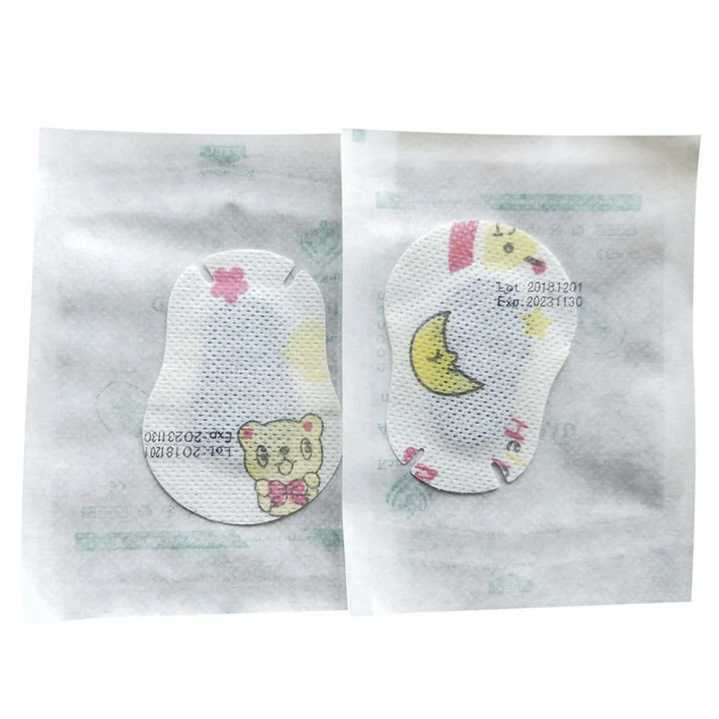 Patch respirant pour les yeux de dessin animé, crêpe pour les yeux, crêpe médical, crêpe auto-adhésif, bandeau pour les yeux pour l'amblyopie, boîte de 50 pièces