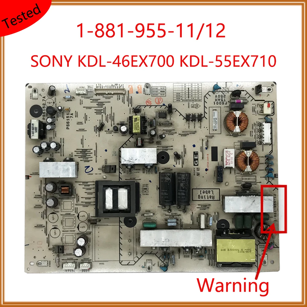 

1-881-955-11 1-881-955-12 Original Power Supply TV Power Card Original Equipment Power Support Board For SONY KDL TV