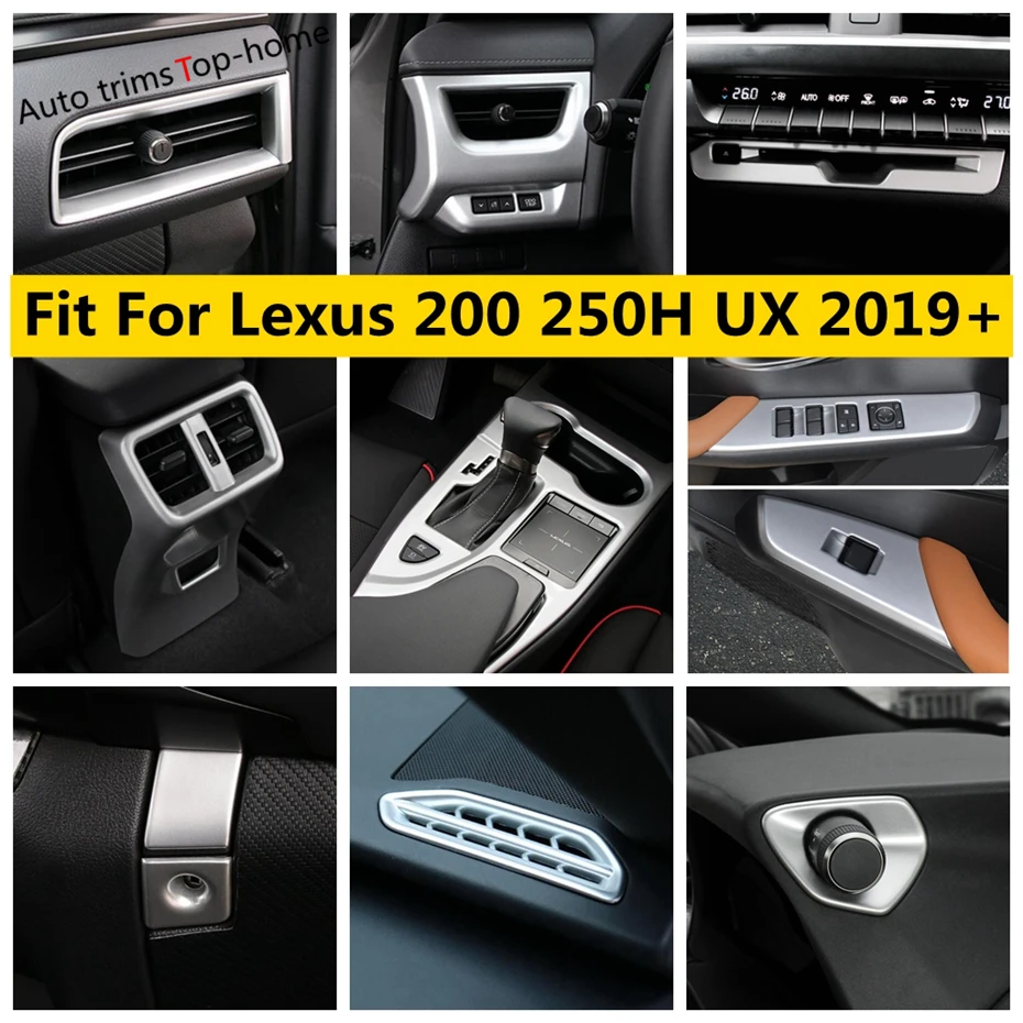 

Gear Shift Panel Door Handle Window Lift Decoration Frame Cover Trim ABS Car Accessories Fit For Lexus UX 200 250H 2019 - 2024