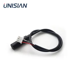 UNISIAN AUX3.5mm jack audio kabel do XH2.54mm-3P połączenie wtyk żeński Stereo linia końcowa 30cm przedłużacz sygnału AUX