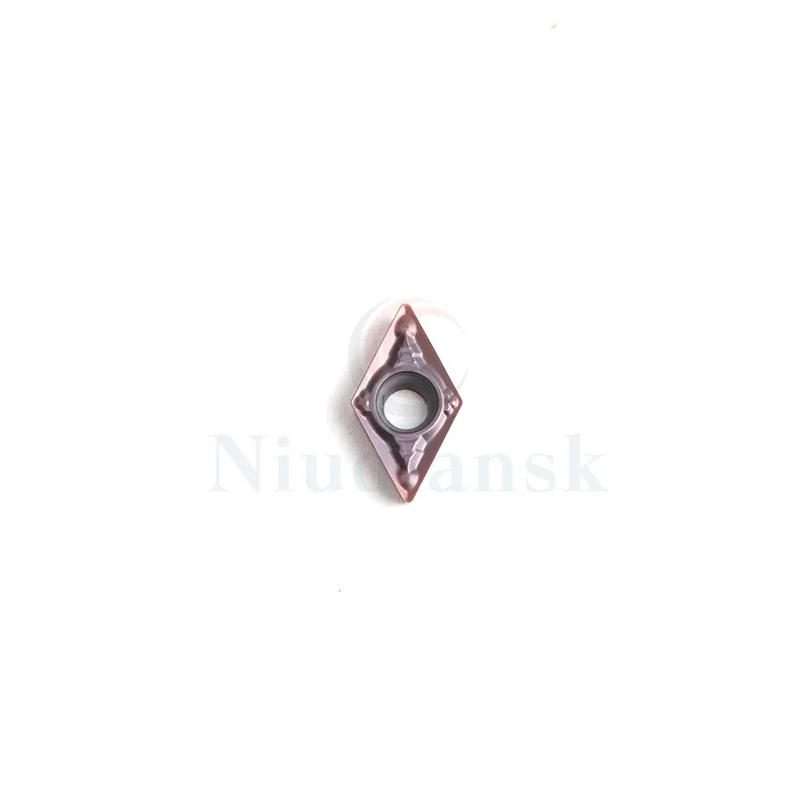 DCMT070204 MV LF6018 inserti in metallo duro utensili da taglio per tornio CNC lame per tornitura MV MV LF6018, per la lavorazione di acciaio inossidabile