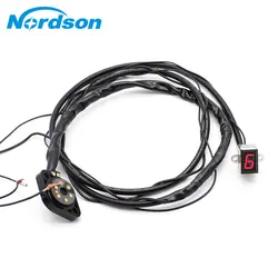 Nordson Motorcycle 1-6 Level Plug Mount Speed Gear Display Indicator Motorcycle Gear Shift Indicator for Benelli Bn302 BN300