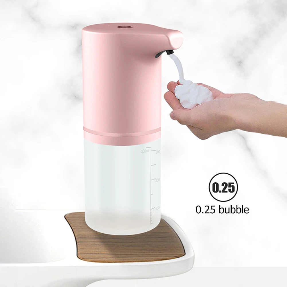 Touchless Automatic Foam Soap Dispenser USB Charging Smart  Dispenser Infrared Sensor Hand-Washer Sanitizer Liquid Dispenser