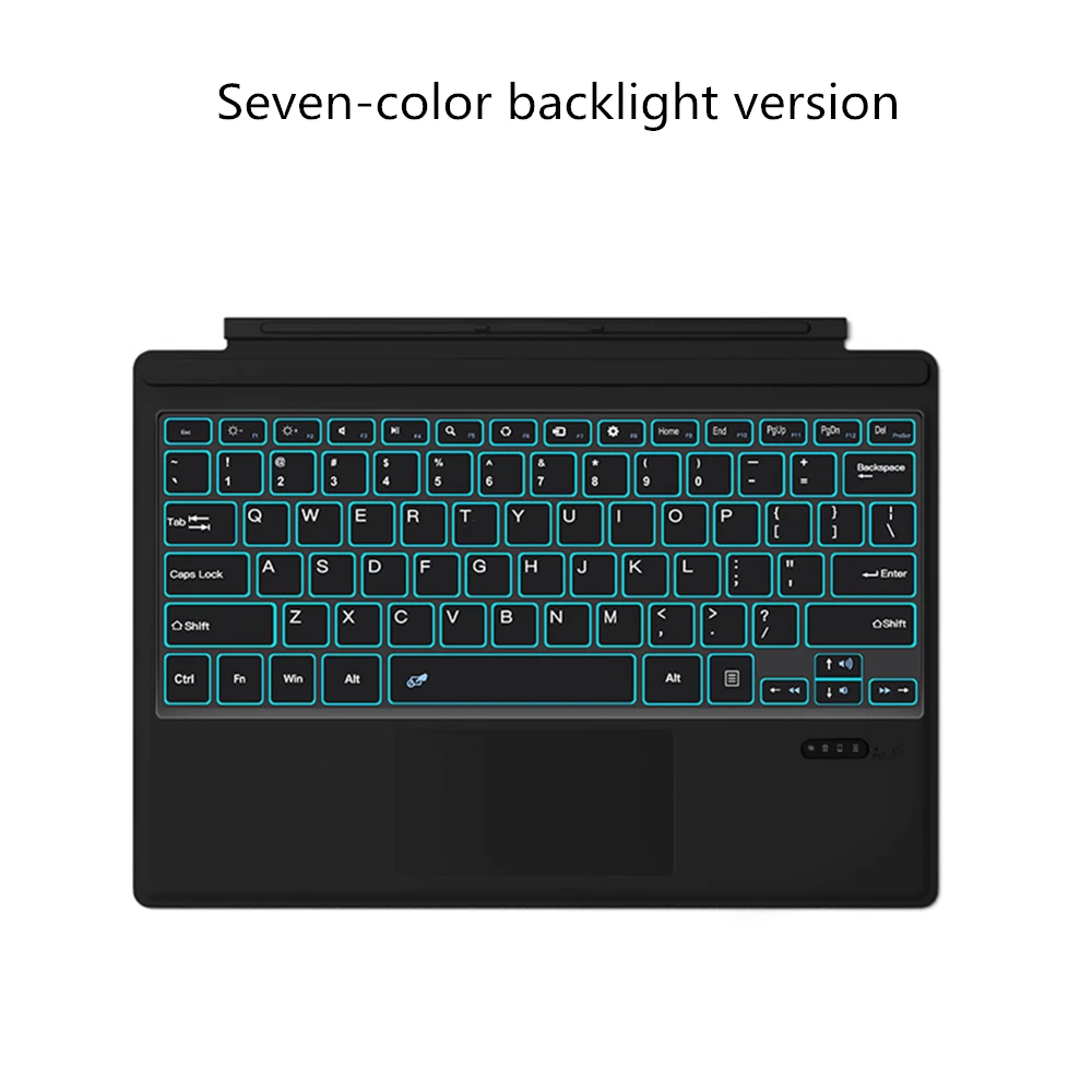 For Microsoft Surface Go First And Second Generation Wireless Tablet BT 3.0 Tablet Keyboard Seven-color Back Light Version