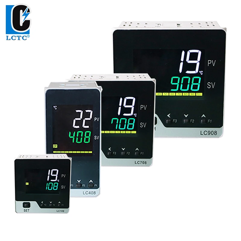 TC/RTD K E J PT100 multi input LCD digital intelligent pid temperature controller 48x48mm, SSR/Relay/4-20mA/0-10V output