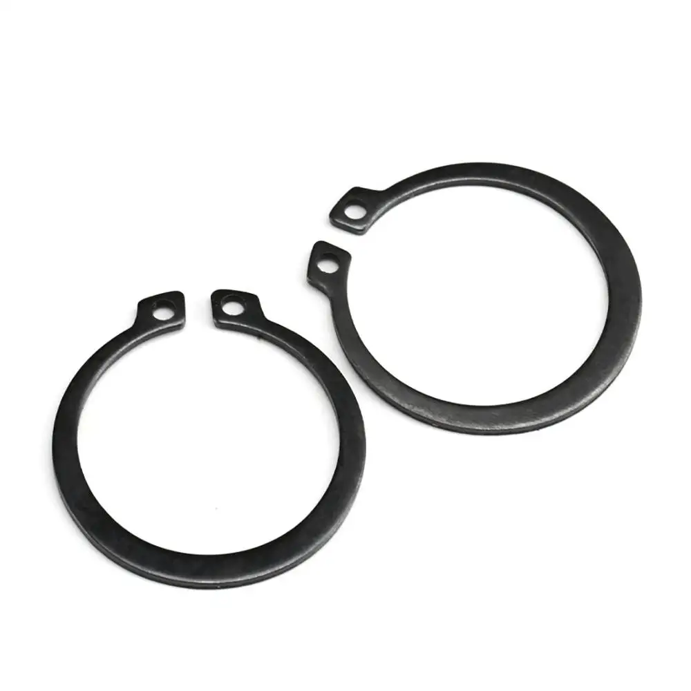 M3-M75 Circlips For Shaft 65 Manganese Steel Shaft Retaining Snap Ring Bearing Retainer Circlip GB894 C-clip Washers