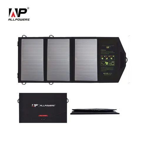 Portable Solar Phone Charger 5V21W ALLPOWERS