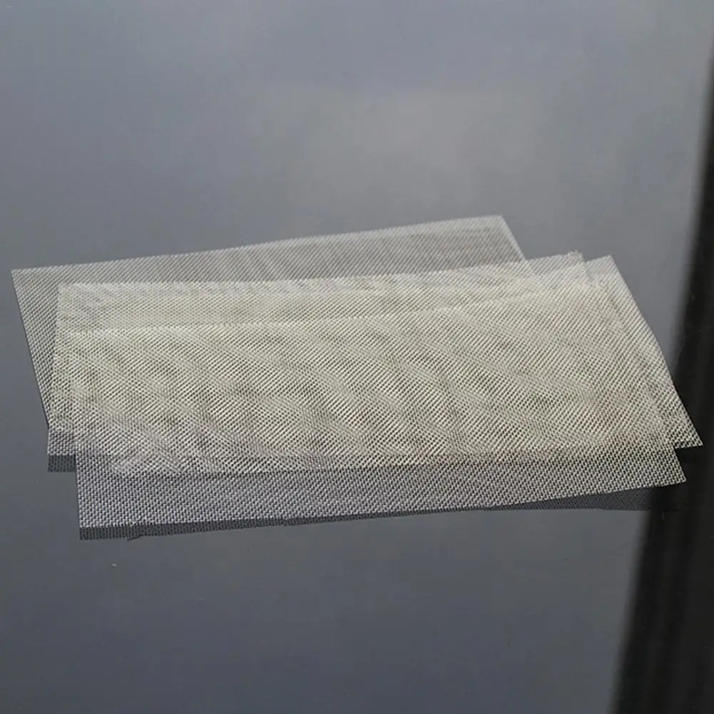Universal Repairing Panels Fix Stainless Steel Car Bumper Grille Net Panels Glue Plastic Repair Fix Crack Hole Repairing Net