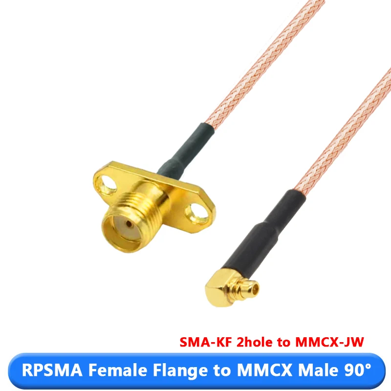 1db MMCX hogy SMA/RP-SMA Nőnemű karima Ablaktábla Felszállít RG316 Copf FPV antenne kiterjesztése Telefonzsinór számára TBS Egyesít pandarc VTX