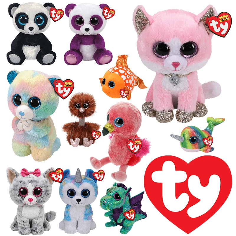 Renard Peluche Ty Nouvelle Collection Beanie Boo's Peluche Meadow