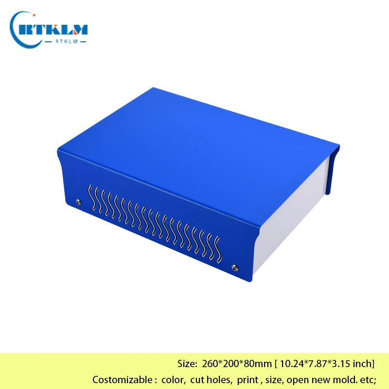 DIY Electrical Junction Box housing instrument case Iron enclosures for electronics project box 260*200*80mm