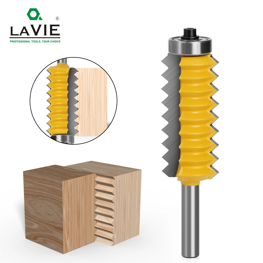 Finger Joint Glue Milling Cutter Levantada Painel v Bits Roteador para Madeira Tenon Carpintaria Cone Tenoning Bit mm Shank C08247
