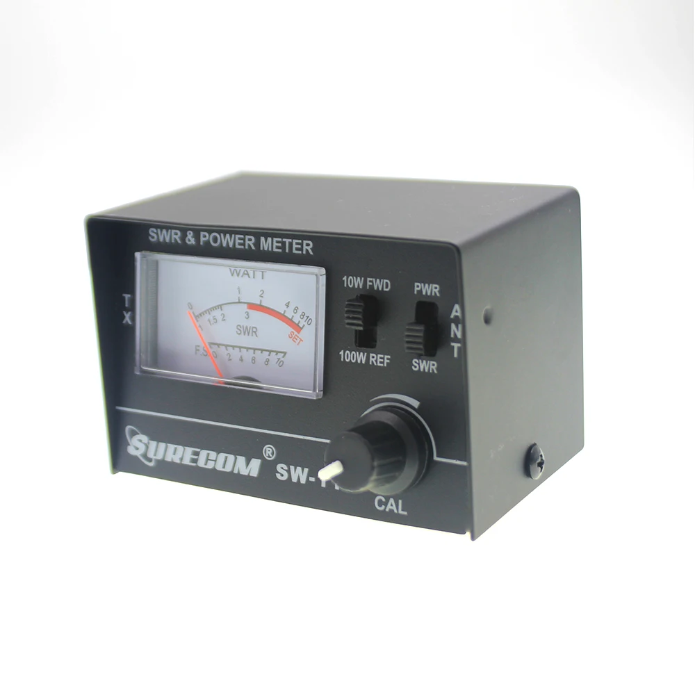 SURECOM SW-111 100 Watt 27-30 MHz SWR / Misuratore di potenza per antenna radio CB per testare SWR o potenza relativa