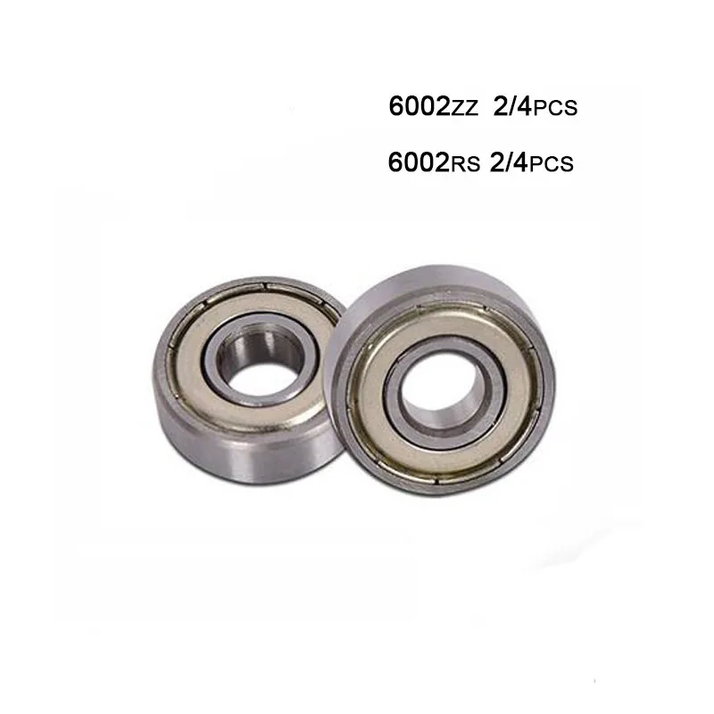 2/4pcs  6002 6002ZZ 6002RS 6002-2Z 6002Z 6002-2RS ZZ RS RZ 2RZ Deep Groove B ZZ RS RZ 2RZ Deep Groove Ball Bearings High Quality