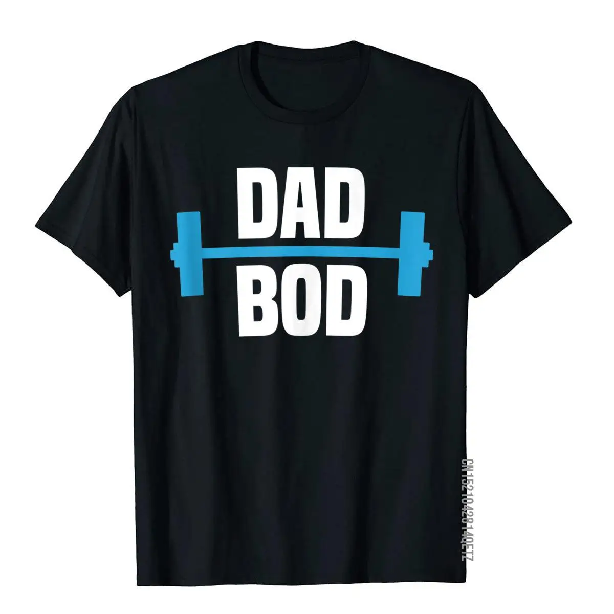 Dad Bod Funny Weight Lifting Shirt Father's Day Classic Classic T Shirt Cotton Tops T Shirt For Men Printing