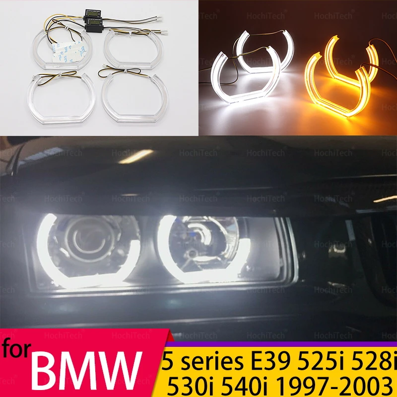 

Angel Eyes light DTM STYLE M4 STYLE halo ring Retrofit angel headlights for BMW 5 series E39 525i 528i 530i 540i 1997-2003