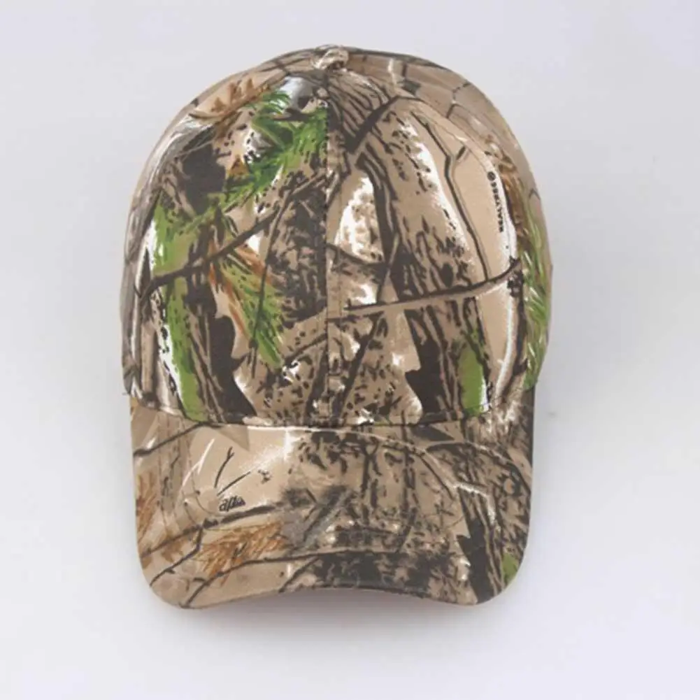 Outdoor Sunscreen Quick-Drying Cap Jungle Leaves Camouflage Cap Unisex Men And Women Camo Baseball Cap Hat Casquette Fishing Hat