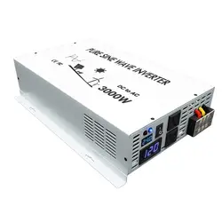 純粋な正弦波インバーター3000/24V〜220V,ソーラーパネルコンバーター,バッテリー変換器12/48V DC〜120V/230V/240V ac