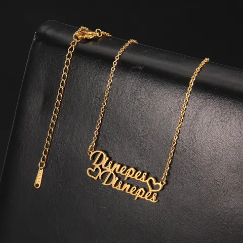 Sipuris Anpassat Namnhalsband Personligt Gyllene Choker Halsband i Rostfritt Stål För Kvinnor Man Anpassade Smycken Bröllopspresenter 10 best sales anpassat halsband - №5